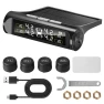Tire Pressure Monitoring System with Solar-Powered Digital LCD Display — TPMS, bbtt