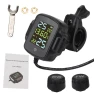 Tire Pressure Monitoring System with Dual External Sensors, Tire Temperature Alert, and USB Charger — TPMS, KITCHEN-MALL