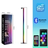 Adjustable Brightness RGB Corner Floor Lamp — LED Strip Lights, OFFICE-MALL