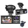 Dual Camera Dash Cam with Wi-Fi and Night Vision — Security Camera, Shoes Arena