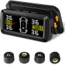 Wireless Solar Tire Pressure Monitor with External Sensors — TPMS