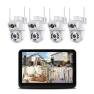 4CH Security Camera System with Wireless Outdoor Monitor — Security Camera, Guudgo