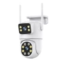 Dual Lens PTZ Security Camera with Smart Motion Detection — Security Camera