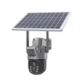 Dual Lens Outdoor Security Camera with Solar Panel — Security Camera