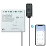 4 Channel Smart Relay Switch with Temperature Humidity Sensor — Smart Switch, Tuya