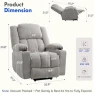 Power Lift Recliner Chair with Massage & Heat — Massage Chairs, FLEXISPOT