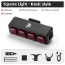 Bike Taillight with Smart Brake Sensing — Smart Bike Light, WEST BIKING