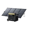 Solar generator with 400W solar panel — Portable Power Station, Anker SOLIX