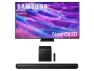 75-inch Neo QLED TV with Soundbar and Subwoofer — Smart TV, Samsung
