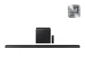 65-inch QLED TV with Soundbar and Subwoofer — Smart TV, Samsung