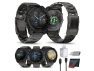 47 mm Oxford Brown Titanium Smartwatch — Smart Watch, Garmin
