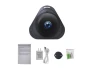WiFi IP Camera, 1.3MP, Black — Security Camera, ESCAM