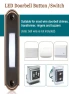 Lighted Doorbell Button Wired, Dreyoo