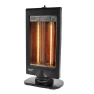 Oscillating Portable Space Heater with Adjustable Tilt and Overheat Protection, Comfort Zone