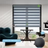 Motorized Zebra Blinds with Remote, BLINDIT