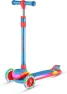 3-Wheel Kids Scooter with Multi-Color Lights, Lifemaster