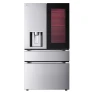 29 Cu. Ft. Stainless 4-Door Counter-Depth French Door Smart Refrigerator — Smart Refrigerator, LG
