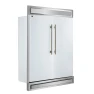 60" 2-Piece Convertible Refrigerator/Freezer Built-In with Modern Trim, Forno