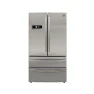 French Door Refrigerator with Ice Maker and Dual Drawer Bottom Freezer, BRAMA