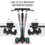 Lean 'N Glide 3-Wheeled Push Scooter, Allek