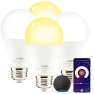 Smart LED Light Bulbs 4-Pack — Smart Light Bulb, Homevenus