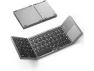 Foldable Bluetooth Keyboard with Touchpad, Space Gray — Bluetooth Keyboard, usbroway