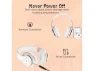 Over-ear Bluetooth headphones, White & Gold — Wireless Earbuds, Generic Logic, Inc.
