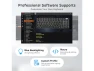 Mechanical Keyboard with Wrist Rest, Limited Edition — Bluetooth Keyboard, Royal Kludge