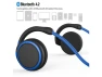 Small Bluetooth Headphones, Blue — Wireless Earbuds, Generic Logic, Inc.