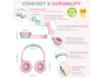 Pink Bluetooth Headphones — Wireless Earbuds, Generic Logic, Inc.
