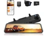 12-Inch Mirror Dash Camera with Included 32GB Card and GPS — Dash Cam, WOLFBOX