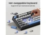 100% Full-Size Wireless Mechanical Keyboard — Bluetooth Keyboard, Kisnt