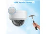 6MP PoE IP Vandal Dome Security Camera — Security Camera, TAURKENAM