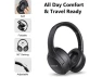 Hybrid Active Noise Cancelling Wireless Bluetooth Over-Ear Headphones — Wireless Earbuds, RUNOLIM