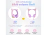 Purple Kids' Headphones — Wireless Earbuds, Riwbox