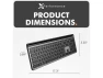 Full-Size Bluetooth Keyboard — Bluetooth Keyboard, SUNIVISION