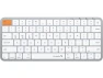 Wireless Keyboard, White Silver — Bluetooth Keyboard, ProtoArc
