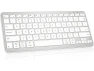 Bluetooth Keyboard, White Silver — Bluetooth Keyboard, SUNIVISION