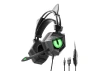 Green Cat-Ear Headset — Wireless Earbuds, Gemdeck