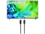 55-Inch QLED Television Bundle with HDMI Cable — Smart TV, Samsung