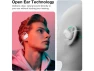 Open-Ear Headphones, White/Turquoise — Wireless Earbuds, KUKA