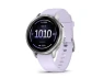 41mm GPS Smartwatch with Silver Case and Periwinkle Silicone Band — Smart Watch, Garmin