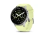 45 mm GPS smartwatch in Silver with Citron — Smart Watch, Garmin