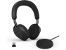 On-ear wireless Bluetooth headset with wireless charging stand — Wireless Earbuds, Jabra