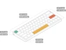 Air60 V2 Grey Wireless Keyboard — Bluetooth Keyboard, NuPhy
