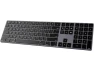 Full Size Bluetooth Keyboard, Space Gray — Bluetooth Keyboard, Portworld