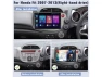 10.1-inch Android car stereo radio for Honda Fit/Jazz, 2008–2013, right drive, 2G+64G — Car Infotainment System, SIXWIN