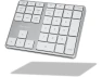 Bluetooth Numeric Keypad — Bluetooth Keyboard, Macally