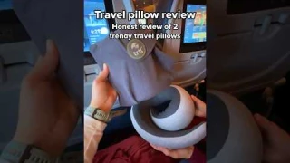 Honest review of 2 trendy travel pillows… ✈️😴 #adventuretravel #travel #traveltips