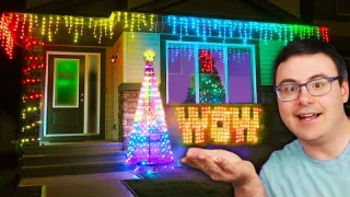 Unveiling The NEW Incredible Govee Christmas Decorations! (You Won't Believe What We Made)